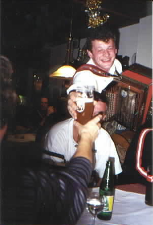 Sylvia Loses Her Beer Again!