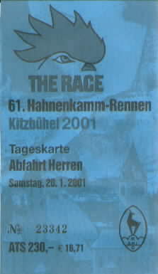 Men's Downhill Entrance Ticket