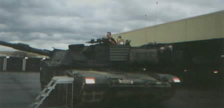 Holding On While The Turret Spins...